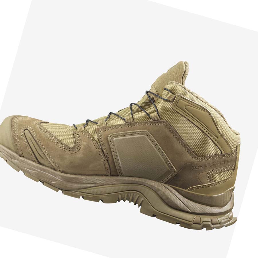 Salomon XA FORCES MID Csizma Férfi Barna | HU 2253WNB